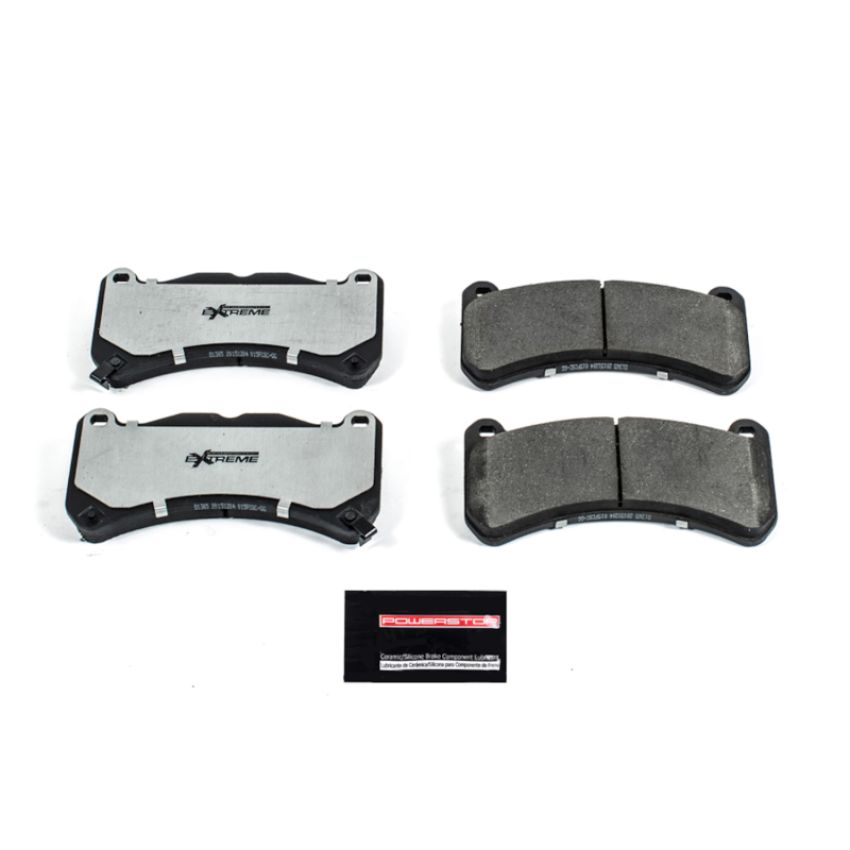 PowerStop Z26-1365 PowerStop - Z26 Performance Carbon-Fiber Ceramic Brake Pads with Hardware Kit