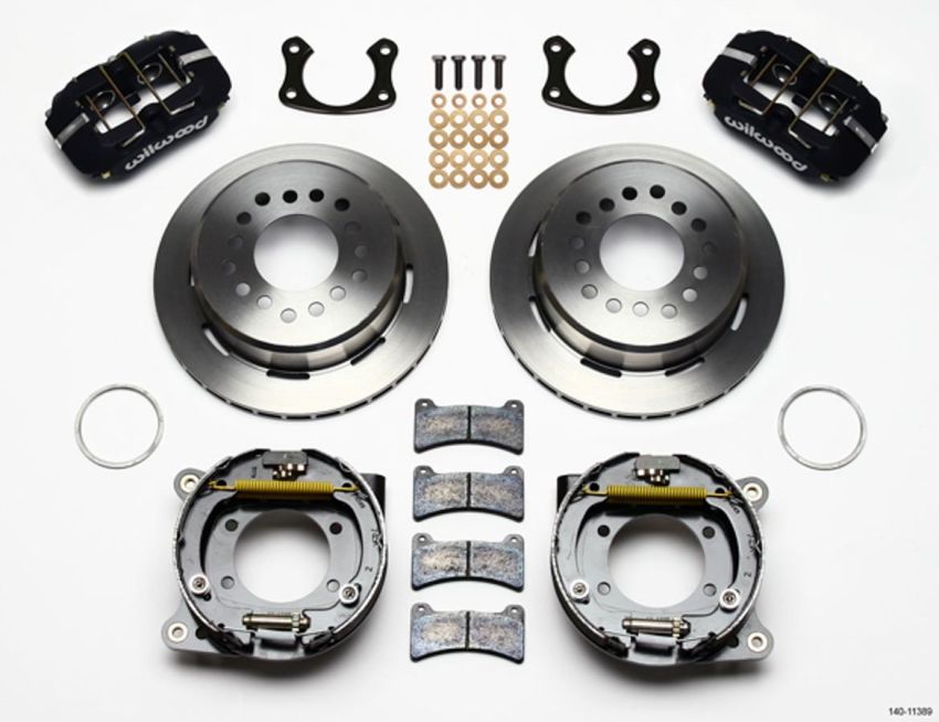 Wilwood 140-11389 Dynapro Low-Profile 11.00in P-Brake Kit New Big Ford 2.50in Offset