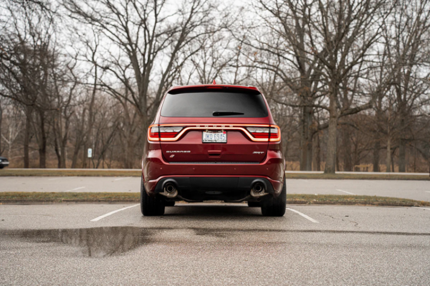 CORSA Performance 21198BLK Corsa 2018-2024 Dodge Durango SRT 392 Cat-Back 2.75in Dual Rear Exit Xtreme 4.5in Black PVD Tips