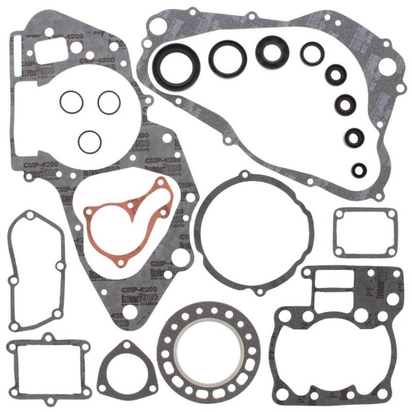 Vertex Pistons 811574 Vertex Gaskets 87-88 Suzuki RM250 Complete Gasket Kit w/ Oil Seals