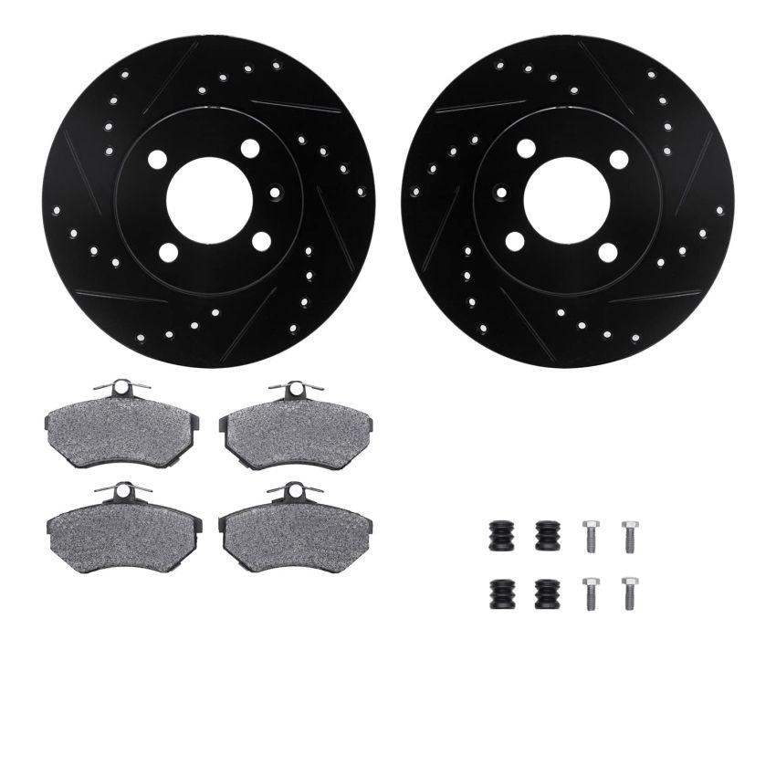 Dynamic Friction 8512-74009 Rotor Kit