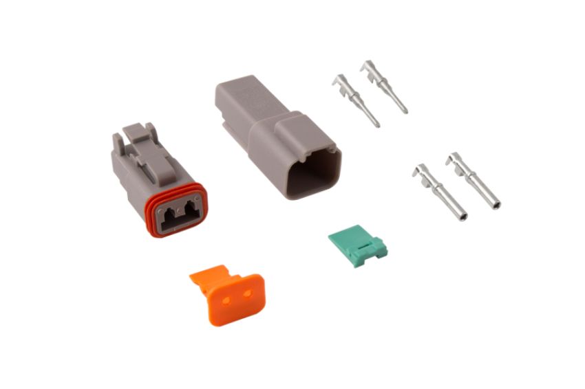 Diode Dynamics DD4038 Deutsch Connector Kit 2-Pin 16-22 Gauge