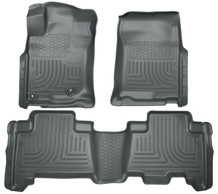 HUSKY LINERS HSK98571 10-13 Lexus GX460 Front/ 2nd Floor Liners Black