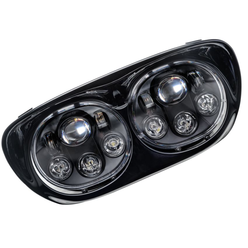 Oracle Lighting 6918-001 Harley Road Glide Replacement LED Headlight, Black, 6000K