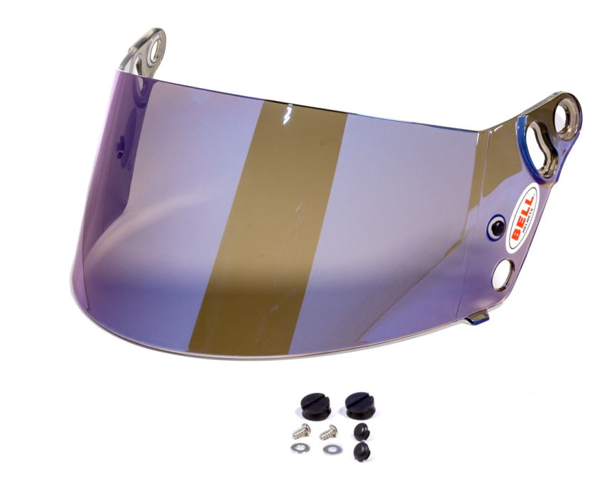BELL HELMETS BEL2010205 Blue Mirror Shield SRV-8 3mm