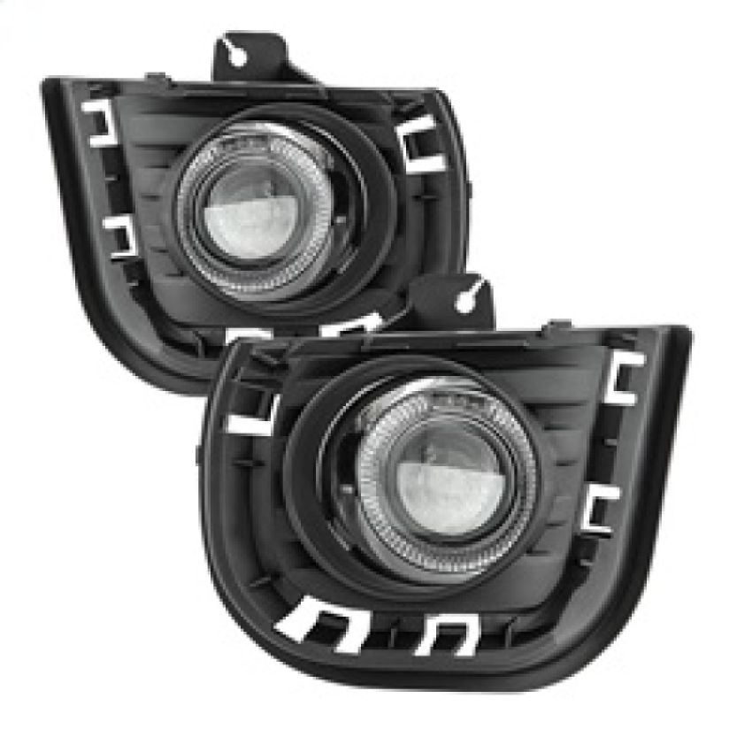 SPYDER 5082701 Halo Projector Fog Lights w/Switch - Clear