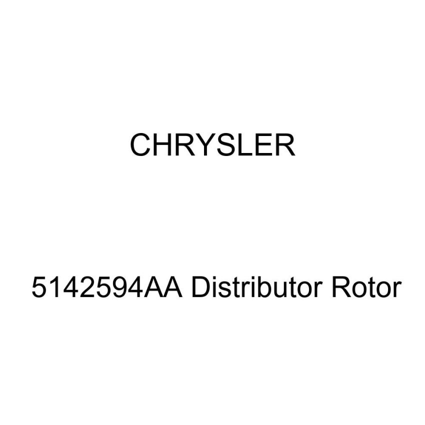 Genuine Chrysler 5142594AA Distributor Rotor