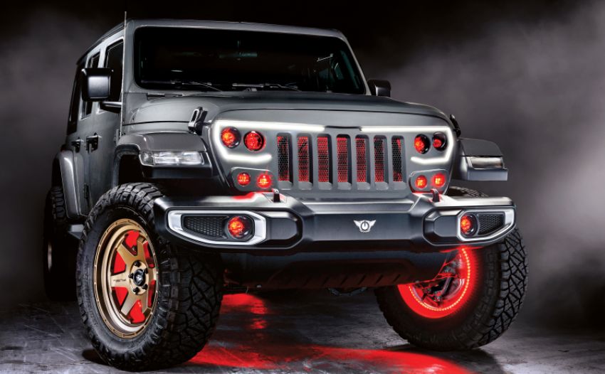 Oracle Lighting 5856-334 VECTOR Grill Demon Eye ColorSHIFT Projector Conversion Kit