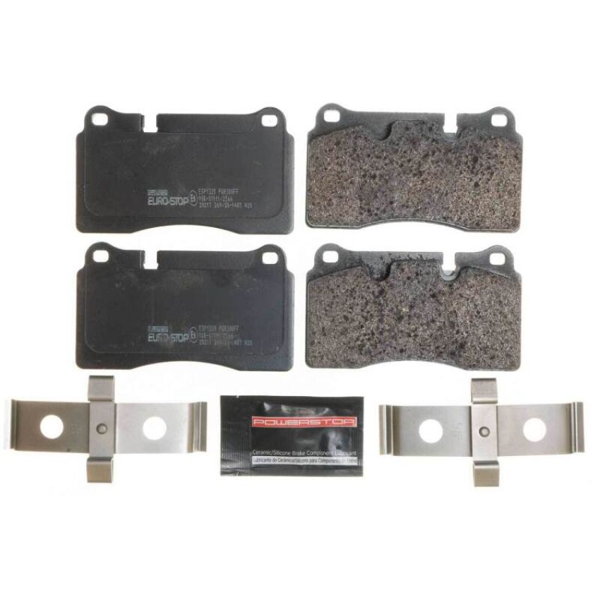 PowerStop ESP1320 EuroStop ECE-R90 Certified Brake Pad Set