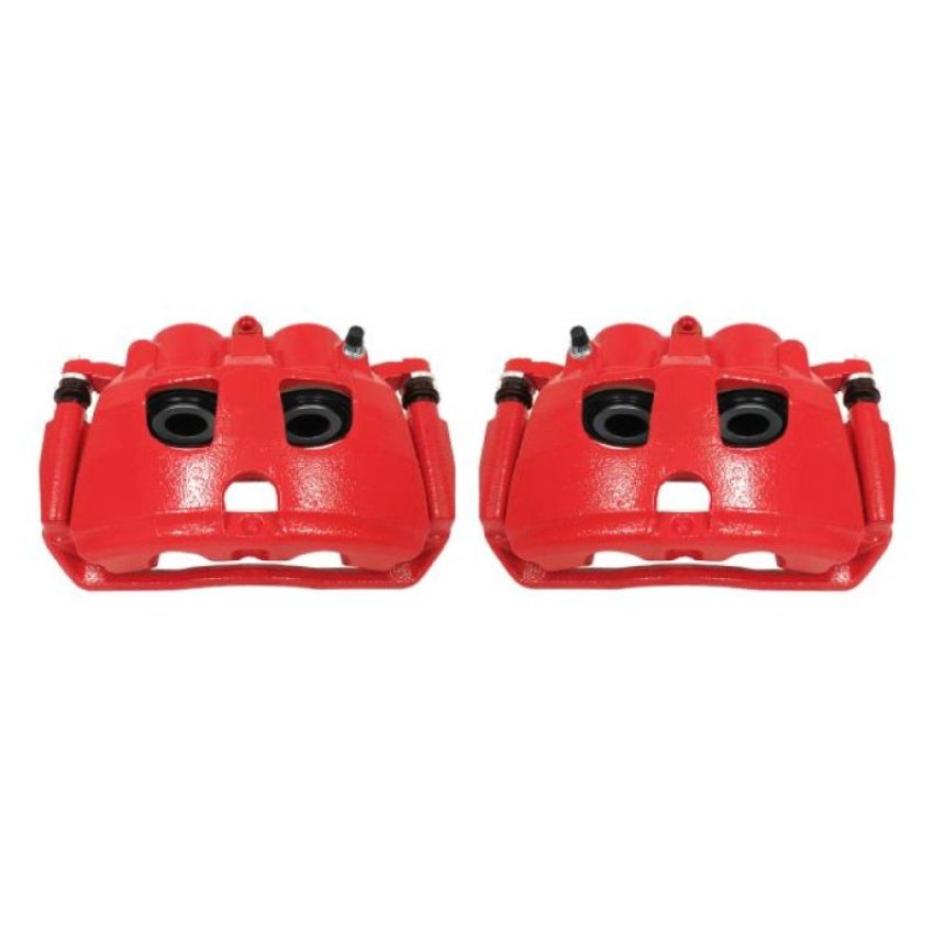 PowerStop S5174 Red Powder Coated Calipers