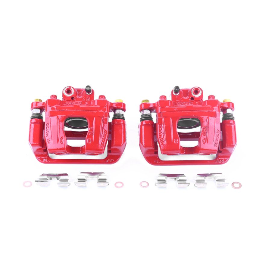PowerStop S6956 Red Powder Coated Calipers