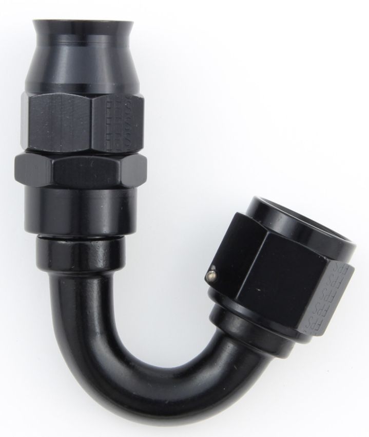 FRAGOLA FRG681510-BL Hose Fitting #10 150 Deg PTFE Black