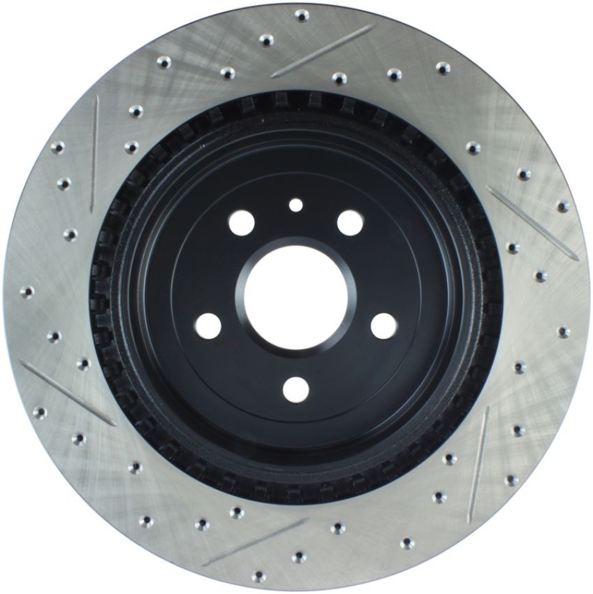 Stoptech 127.62119L Slotted & Drilled Sport Brake Rotor