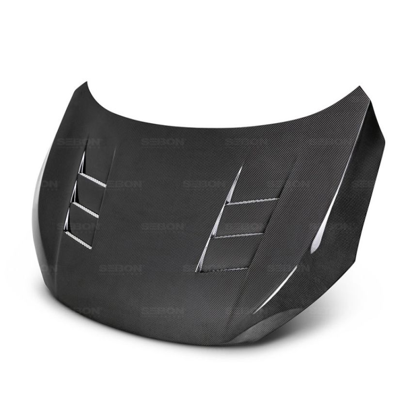 Seibon HD16HDCV-TS 2016-2018 Honda Civic Coupe/Sedan/Hatchback TS-Style Carbon Fiber Hood