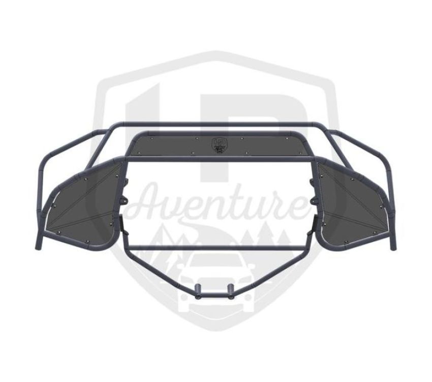 LP Aventure FLP-OBA-20-GUARD-B+B.GUARD 2020 Subaru Outback Big Bumper Guard w/Full Armor - Bare