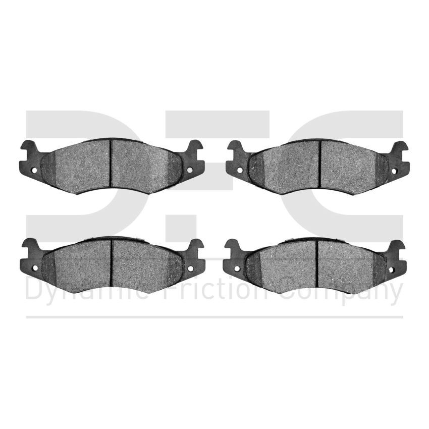 Dynamic Friction 1214-0651-00 Disc Brake Pad