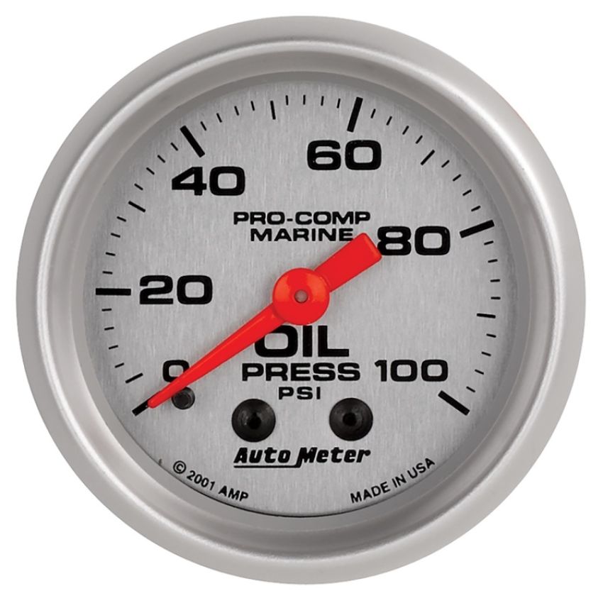AutoMeter 200790-33 GAUGE, OIL PRESSURE, 2 1/16