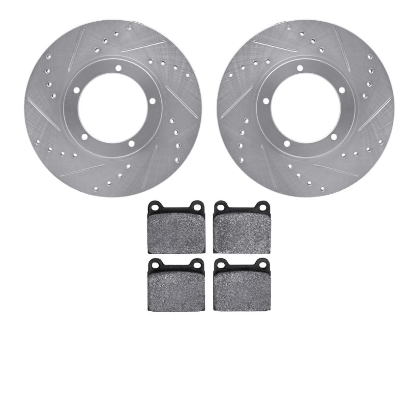 Dynamic Friction 7602-02002 Rotor Kit