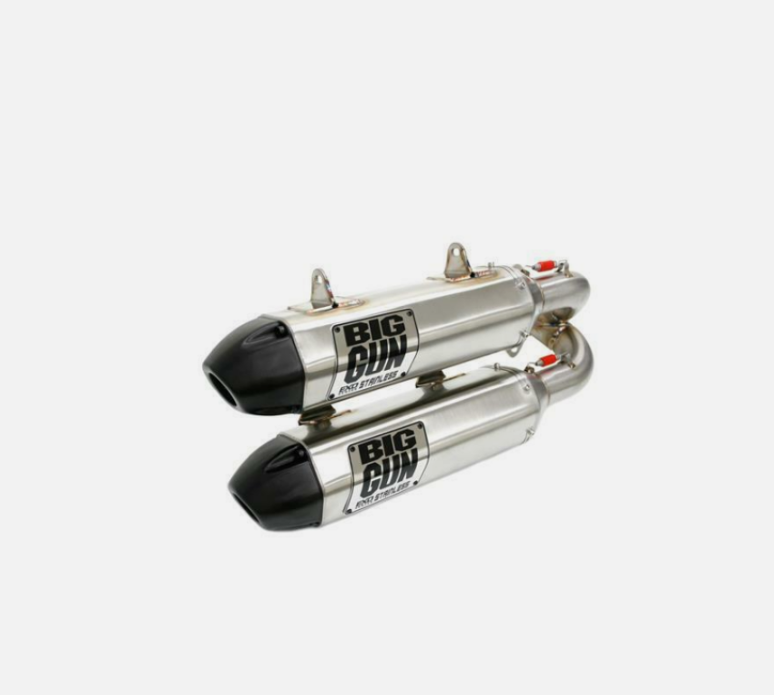 Big Gun 14-7853 11-14 Polaris RZR XP 900/RZR XP 4 900 EXO Stainless Dual Full Syst Exhaust