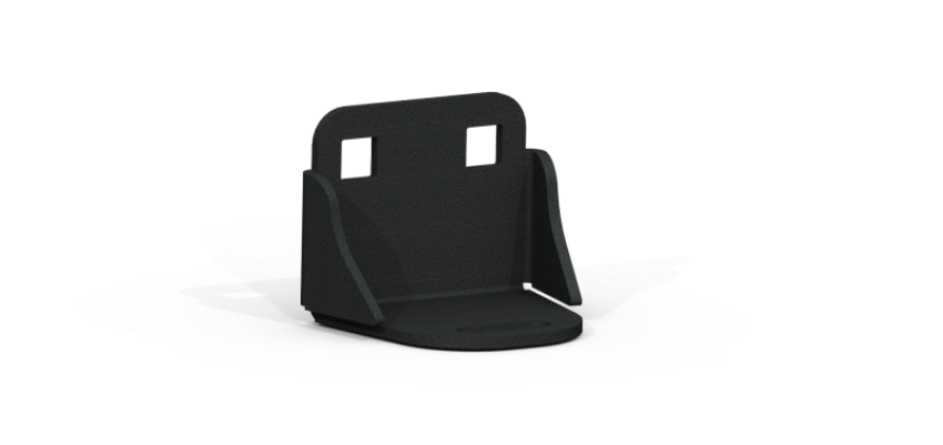 Road Armor 500BRS-CLM TRECK HD Single Light/Speaker Mount - Tex Blk