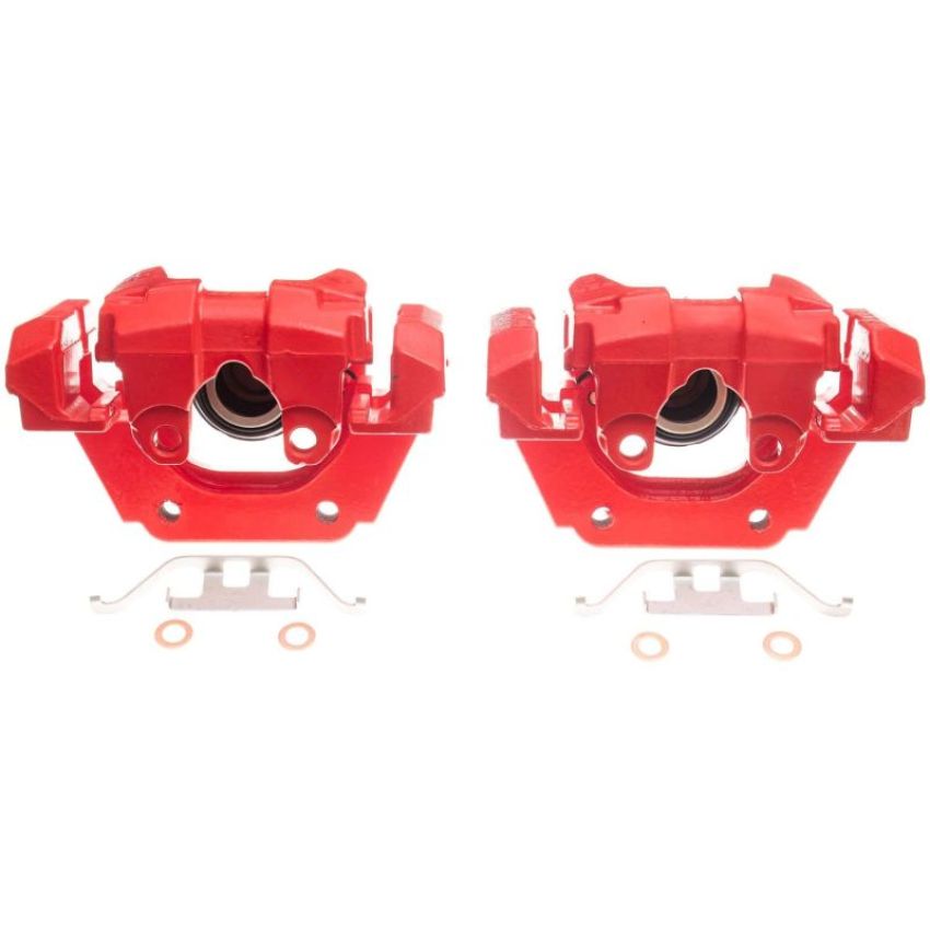 PowerStop S6110 Red Powder Coated Calipers
