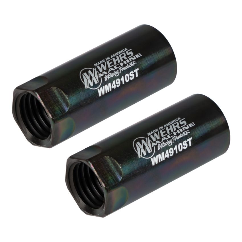 WEHRS MACHINE WEHWM4910ST Jam Nut Tall 1in Coarse Jack Screw Steel (Pair)
