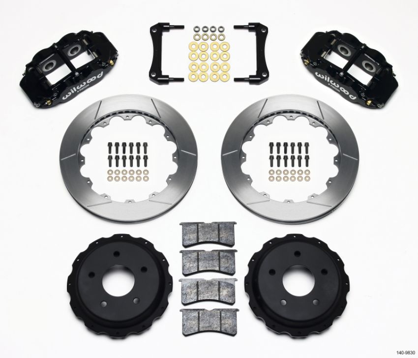 Wilwood 140-9830 Narrow Superlite 4R Rear Kit 12.88in 98-02 Camaro/Firebird