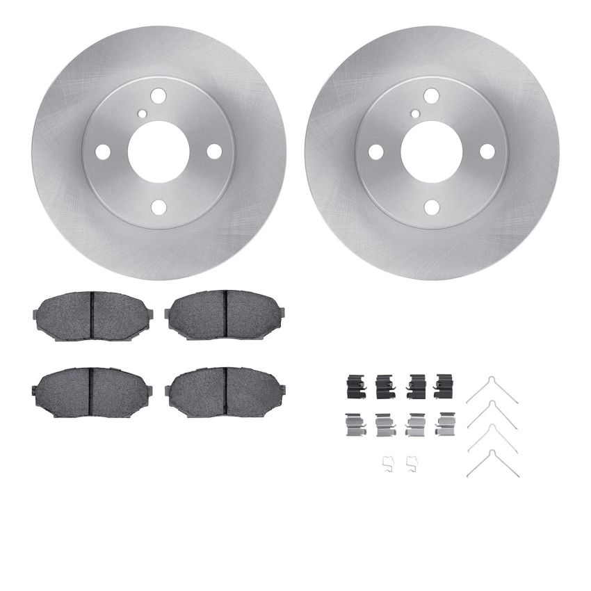 Dynamic Friction 6512-80067 Rotor Kit