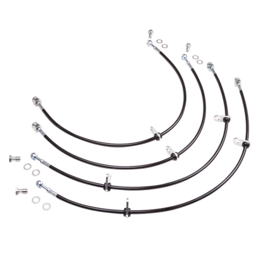 Chase Bays CB-H9600-FW 90-01 Acura Integra w/Rear Disc Caliper Brake Lines - Front & Rear Lines