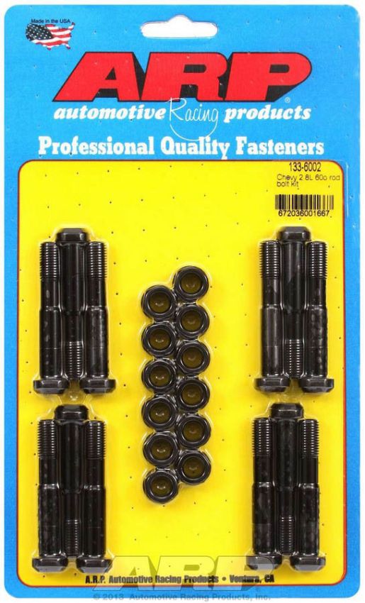 ARP ARP133-6002 Chevy V6 Rod Bolt Kit - Fits 60 Deg. 2.8L