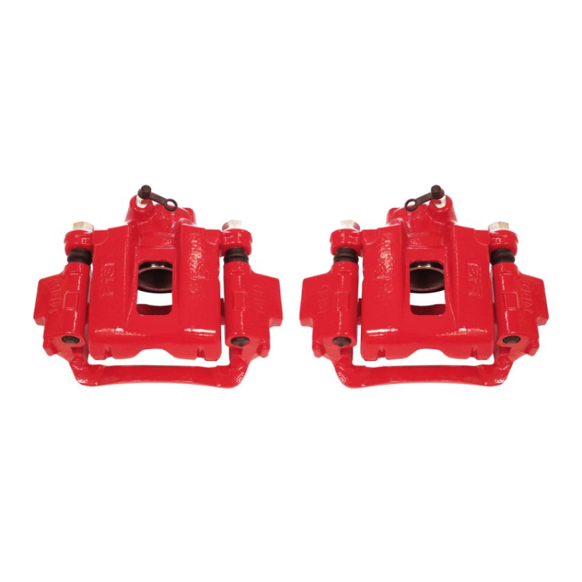 PowerStop S2726 Red Powder Coated Calipers