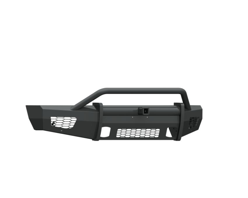 Road Armor 615VF24B 15-17 Ford F-150 Vaquero Front Bumper w/Pre-Runner Guard 2in Receiver - Tex Blk