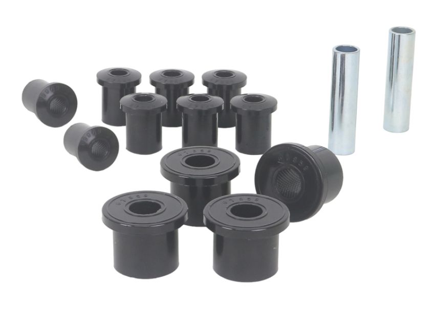 Whiteline W73829 1981-1985 Jeep Scrambler Rear Leaf Spring & Shackle Bushings