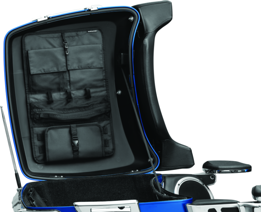 Kuryakyn 5838 Lid Organizer Tour-Pak Black