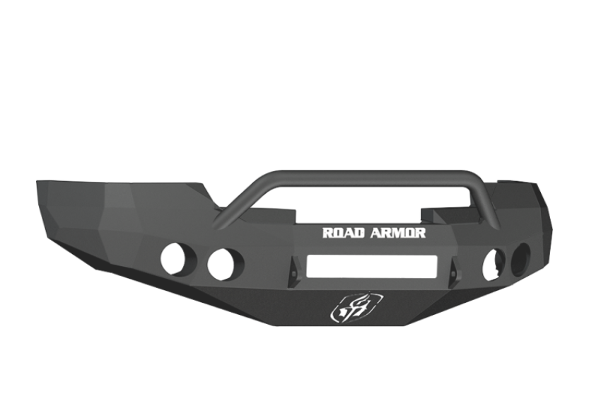 Road Armor 37704B-NW 08-13 Chevy 1500 Stealth Front Bumper w/Pre-Runner Guard - Tex Blk