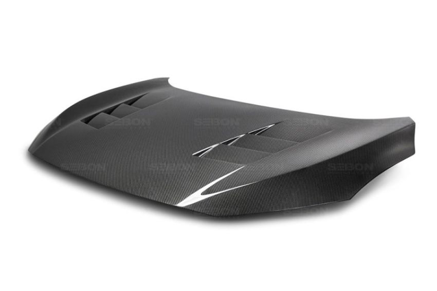 Seibon HD16HDCV-TS 2016-2018 Honda Civic Coupe/Sedan/Hatchback TS-Style Carbon Fiber Hood
