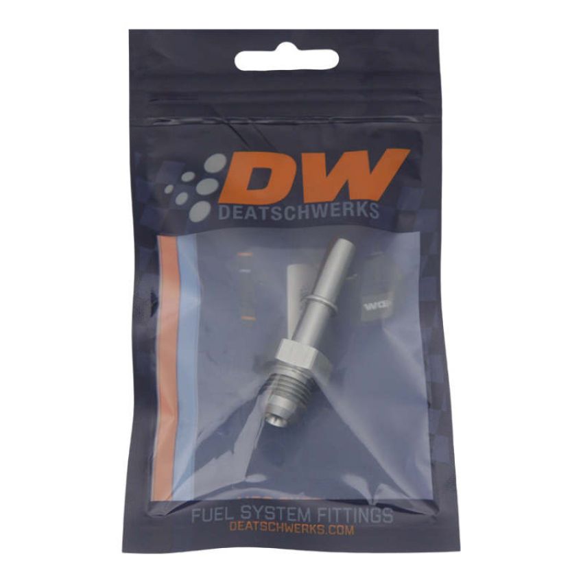 DeatschWerks 6-02-0112 6AN Male Flare to 5/16IN Male EFI Quick Connect Adapter
