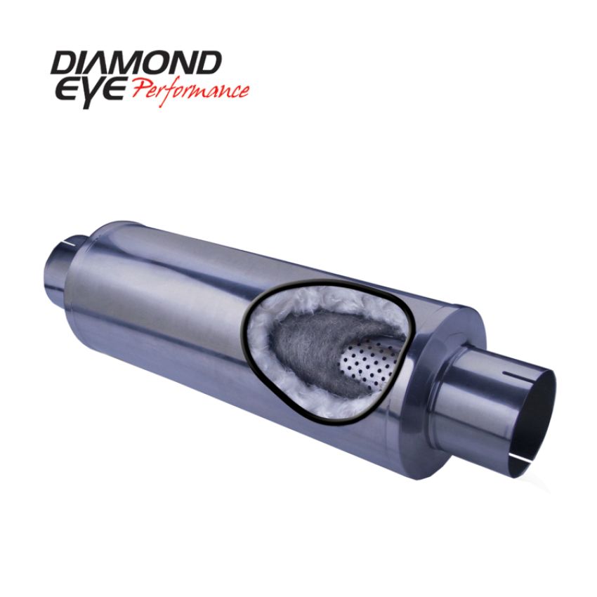 Diamond Eye Performance 570050 Diamond Eye MFLR 5inX27in OVERALL PERF POLISHED