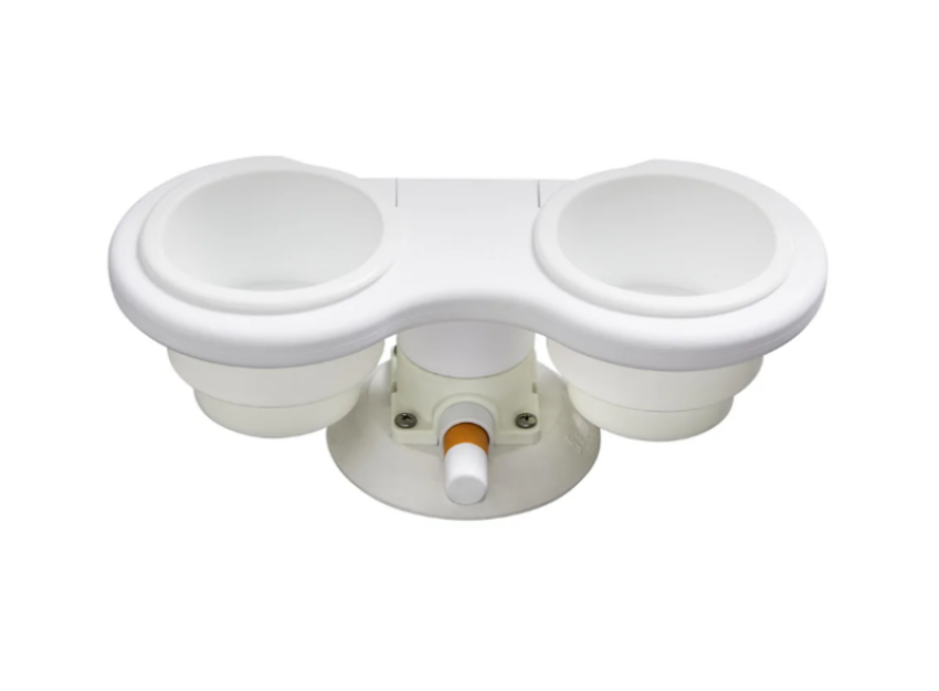 SeaSucker MC5300W-6 2-Cup Holder Horizontal - White