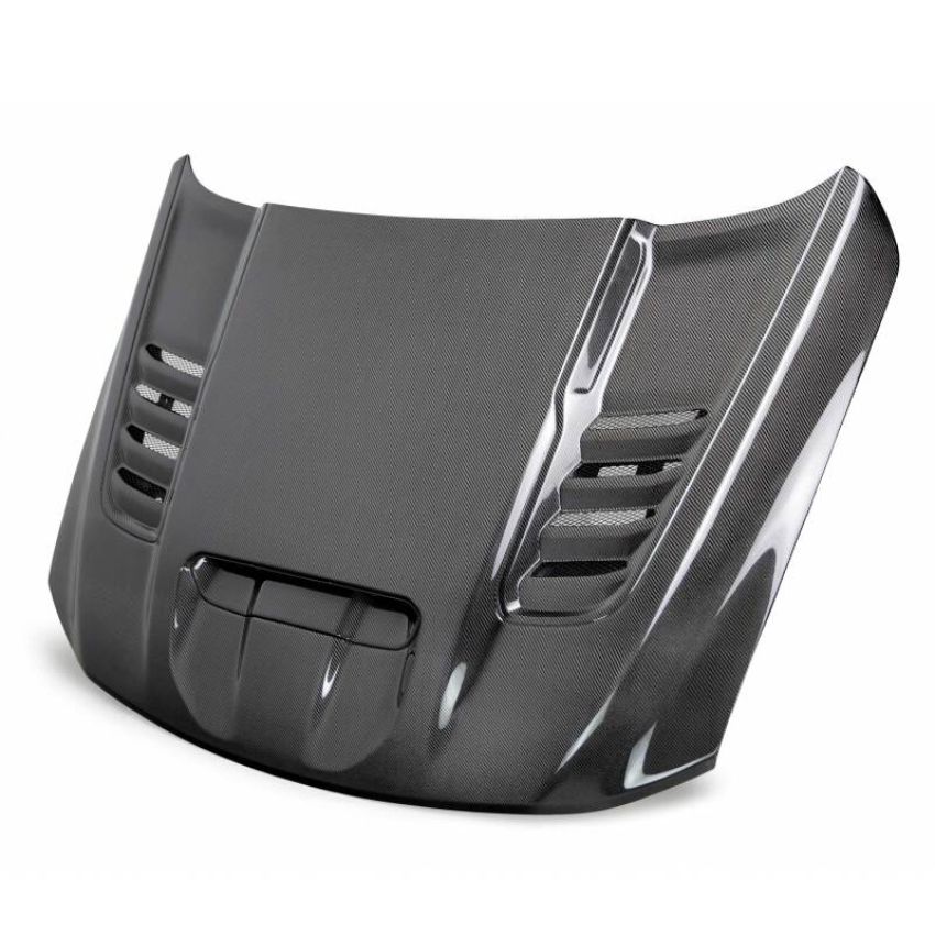 Anderson Composites AC-HD21DGTRX-OE 2021 Dodge RAM TRX Carbon Fiber Hood - OE Style