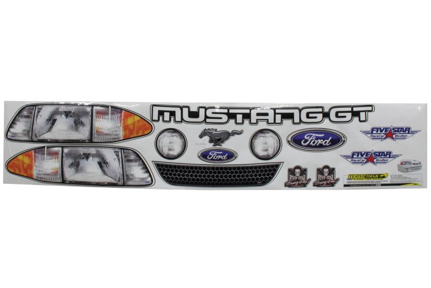 FIVESTAR FIV915-410-ID Mustang Nose Graphic Kit