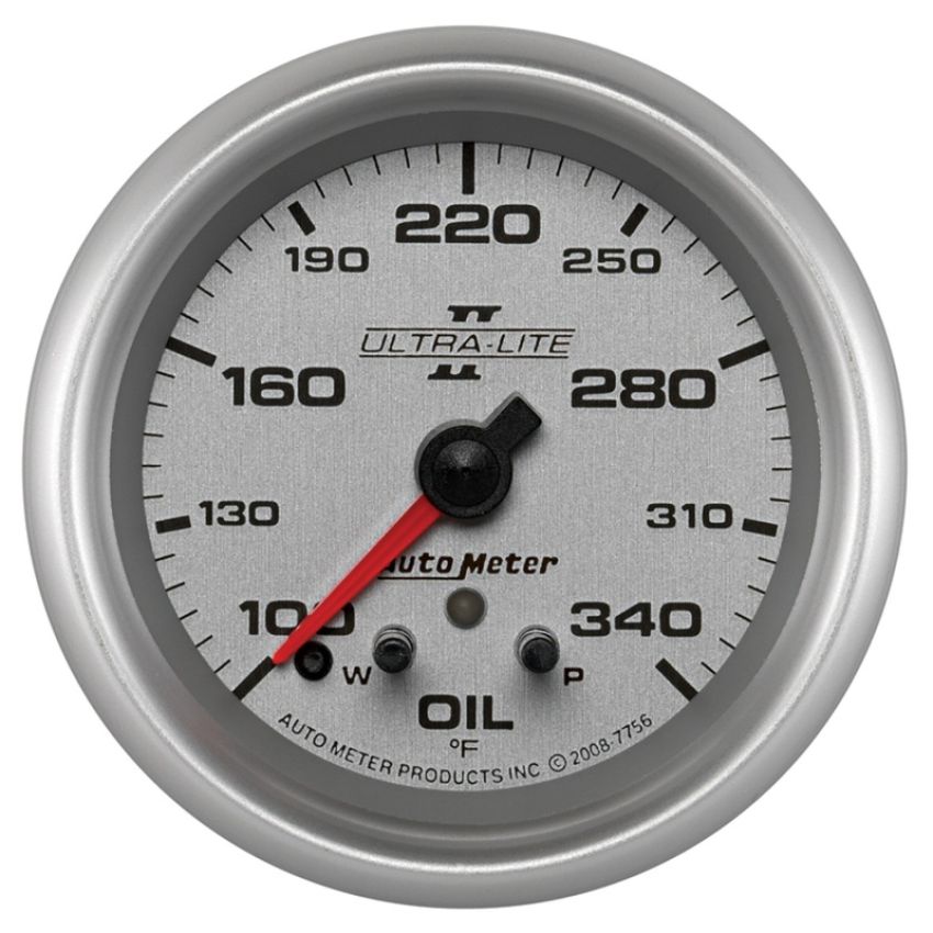 AutoMeter 7756 GAUGE, OIL TEMP, 2 5/8