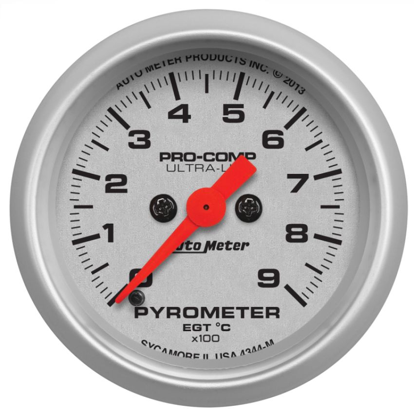 AutoMeter 4344-M GAUGE, PYROMETER (EGT), 2 1/16