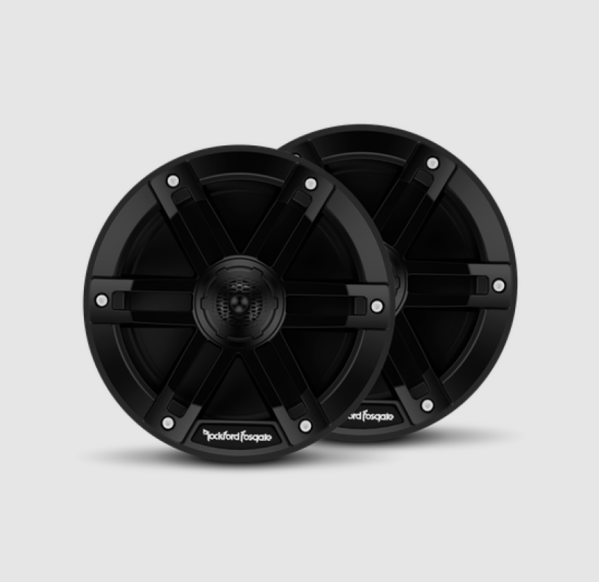 Rockford Fosgate UTV M0-65B Rockford Fosgate M0 6.5in. Marine Grade Speakers (Pair) - Black