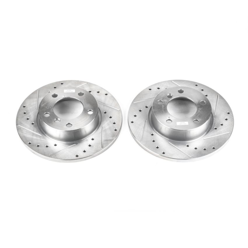 PowerStop EBR473XPR PowerStop Evolution Performance Drilled, Slotted & Plated Brake Rotor Pair