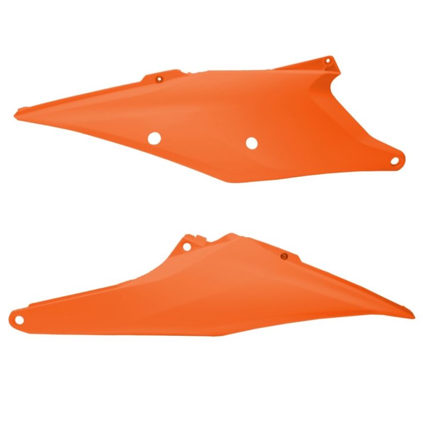 Cycra 1CYC-2556-22 19-23 KTM 125-500 SX/XC/SX-F/XC-F/XC-W/XCF-W/EXC-F Side Number Panel - Orange