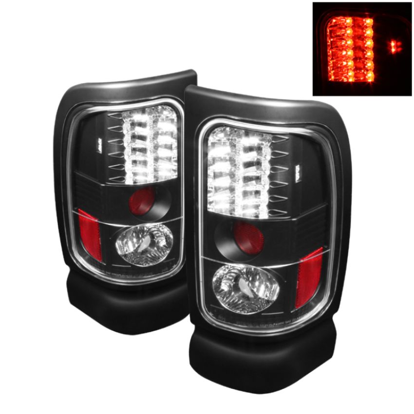 SPYDER 5002693 LED Tail Lights - Black