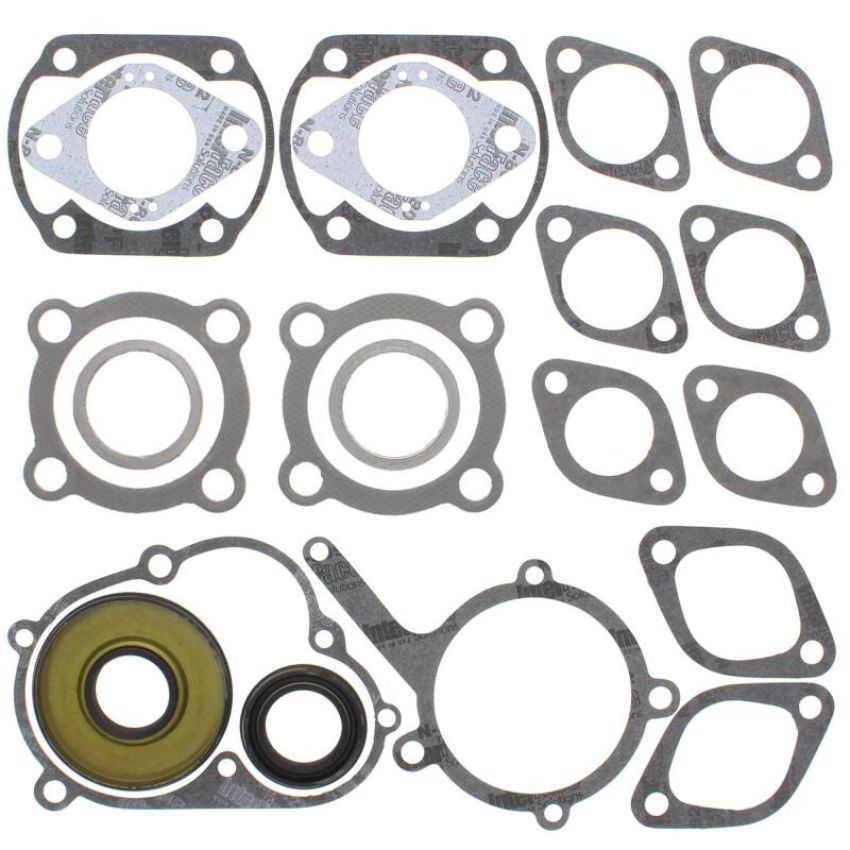 Vertex Pistons 711139 Vertex Gaskets 73-74 Yamaha GP GP338 F GS in 75 Complete Gasket Kit w/ Oil Seals