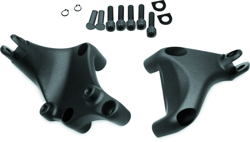 Bikers Choice 490834 14-Up XL Black Passanger Footpeg Mount