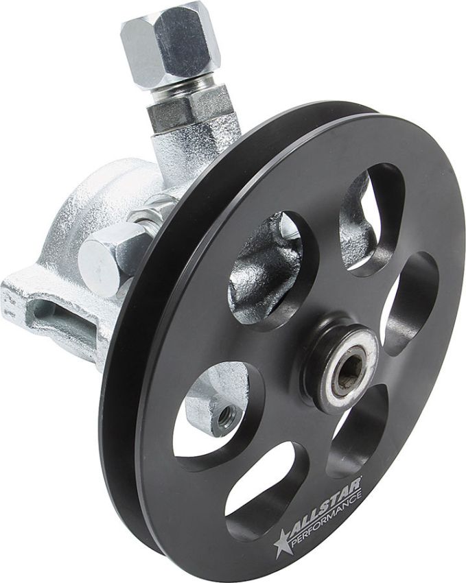 ALLSTAR PERFORMANCE ALL48252 Power Steering Pump with 1/2in Wide Pulley